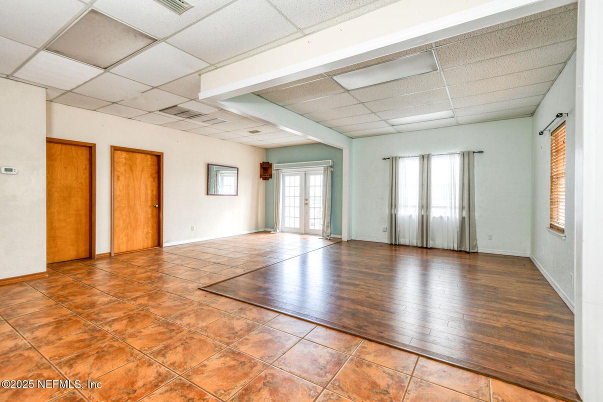 Empty room, Interior, Wood Texture Flooring