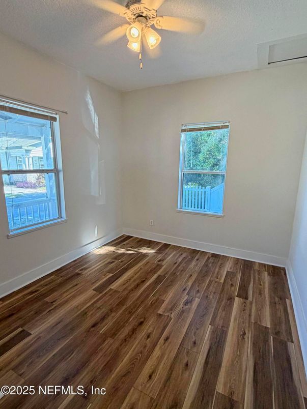 Empty room, Interior, Wood Texture Flooring