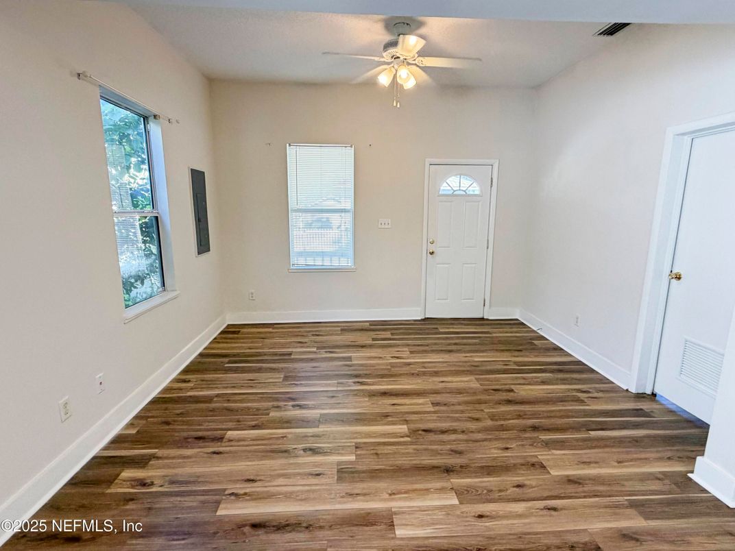 Empty room, Interior, Wood Texture Flooring