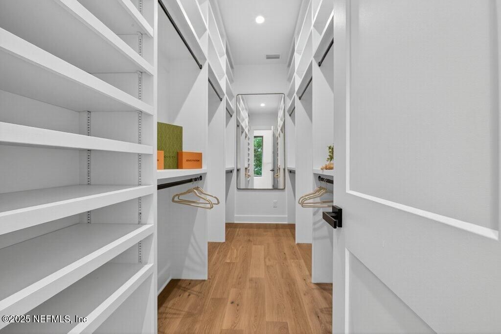 Interior, Recessed Lighting, Walk-in Closets, Wood Texture Flooring