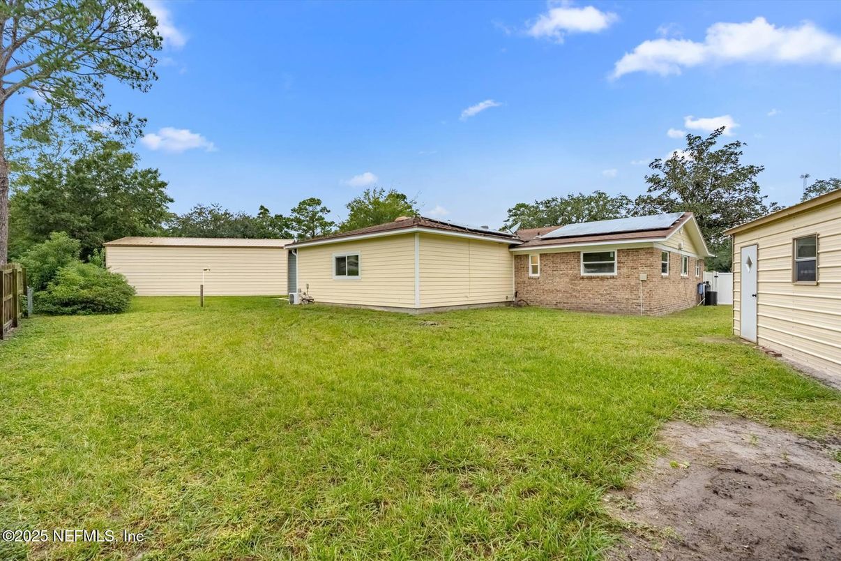Backyard, Exterior, Solar Panels