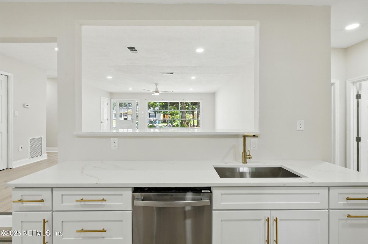 Interior, Kitchen, Recessed Lighting, Stainless Steel Appliances