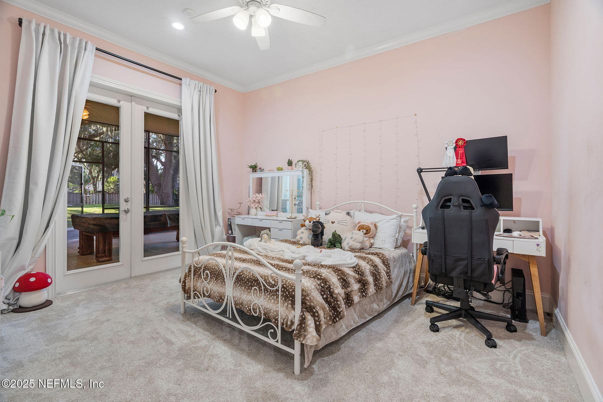 Bedroom, Home Office, Interior, Recessed Lighting