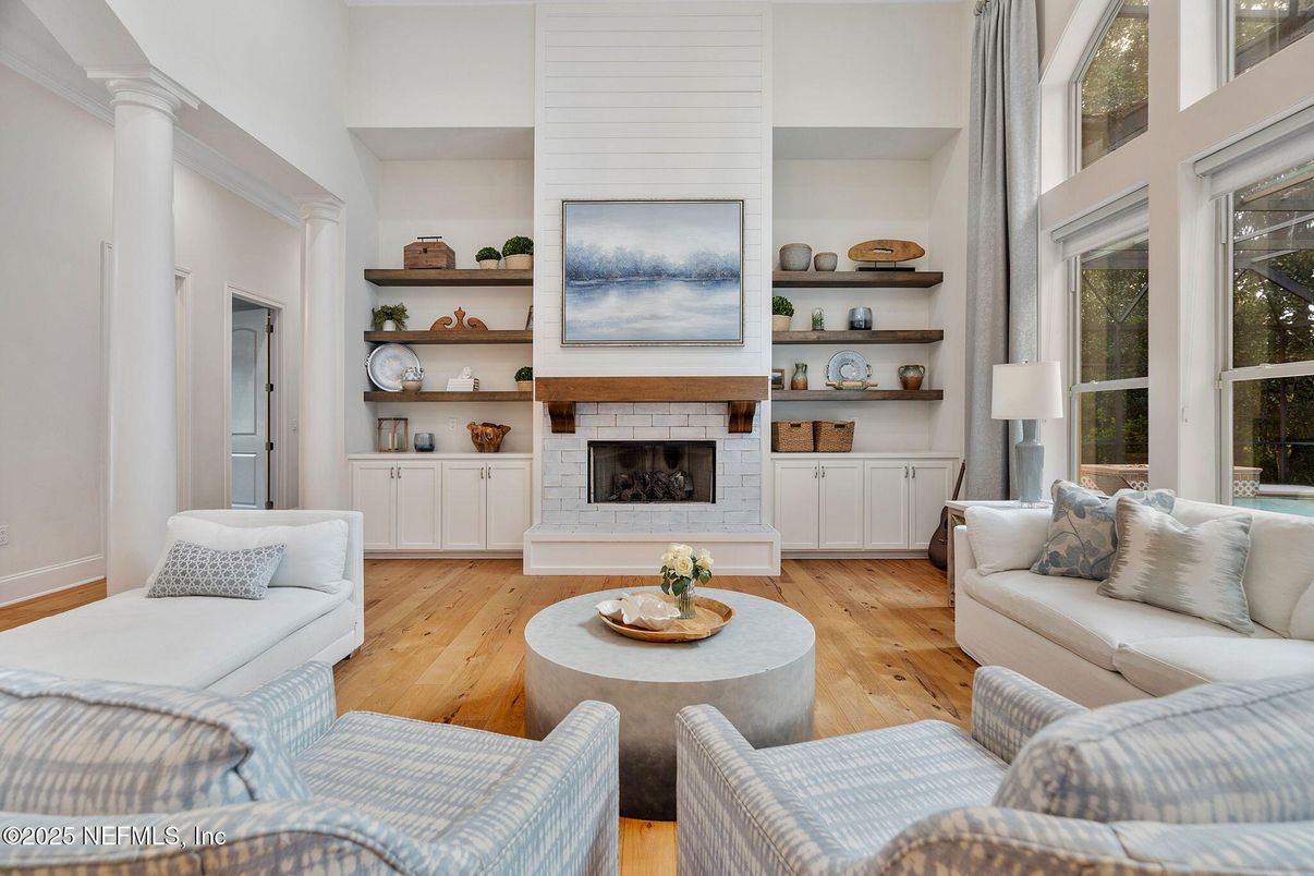 Fireplace, Interior, Living room, Wood Texture Flooring