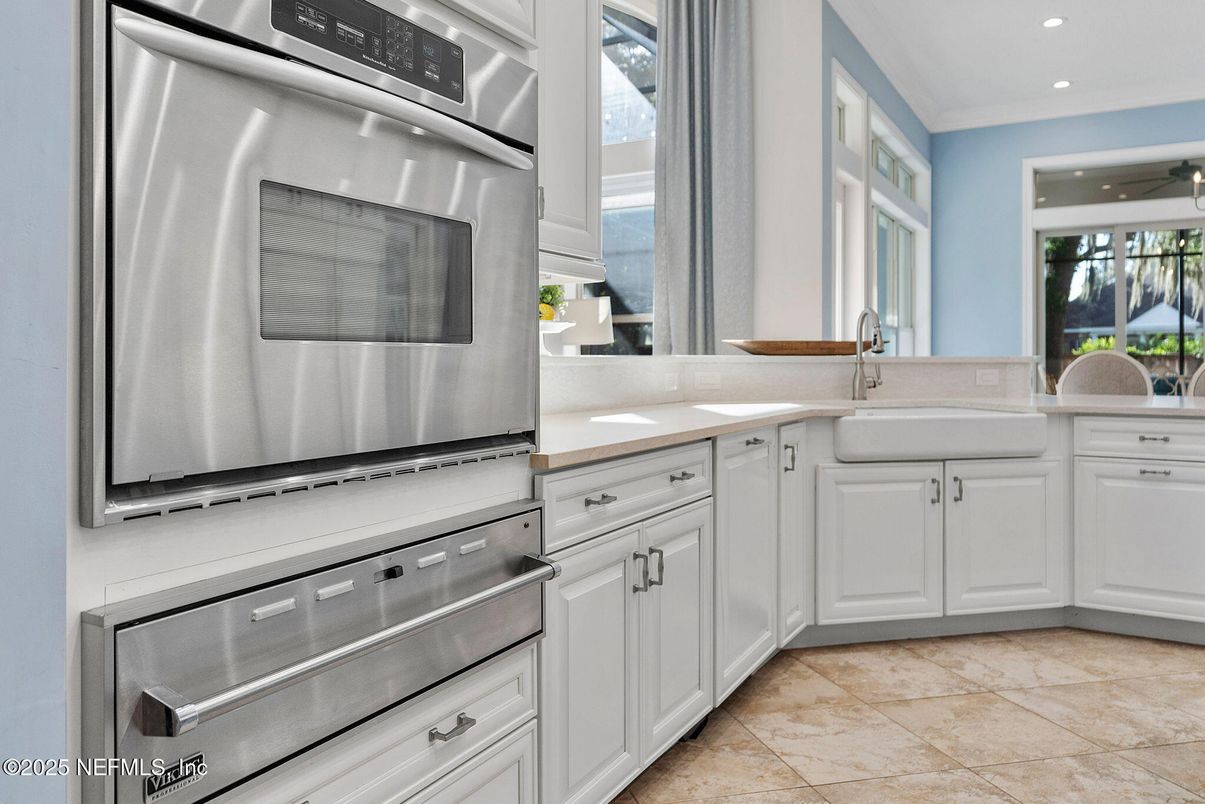 Interior, Kitchen, Recessed Lighting, Stainless Steel Appliances