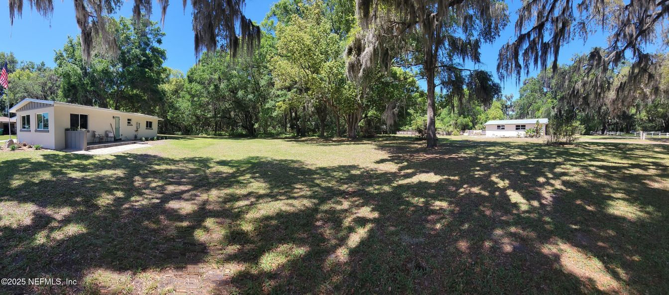 Backyard, Detached Garage, Exterior