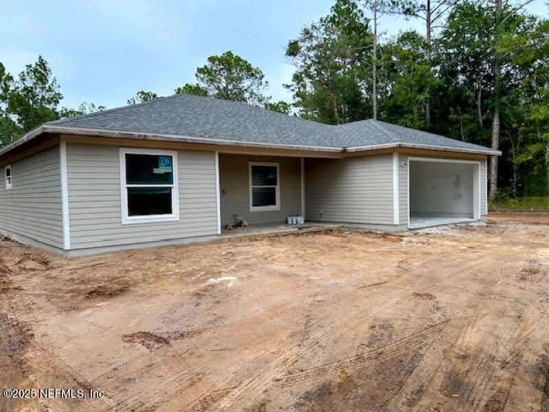 Backyard, Detached Garage, Exterior