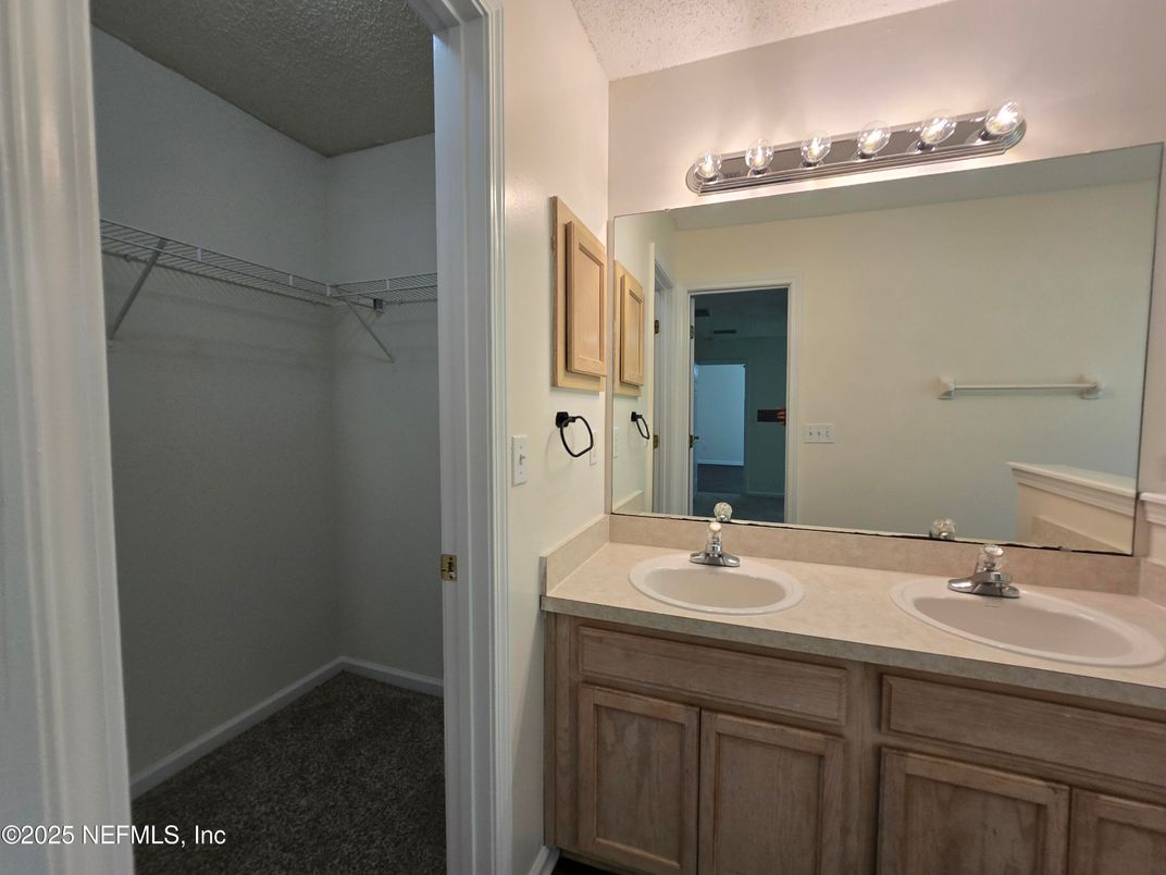 Bathroom, Dual Sink Vanities, Interior, Walk-in Closets