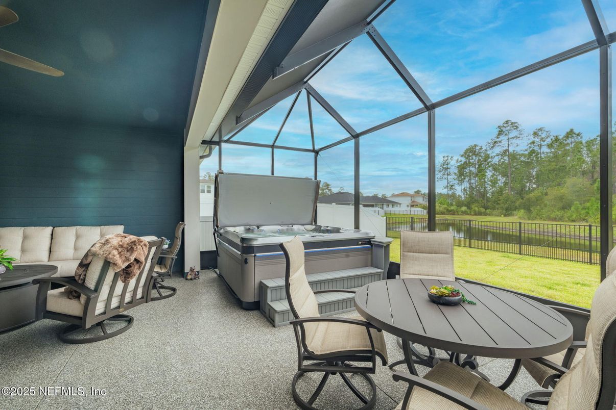 Glass Ceilings, Hot Tub, Interior, Sun Room, Water