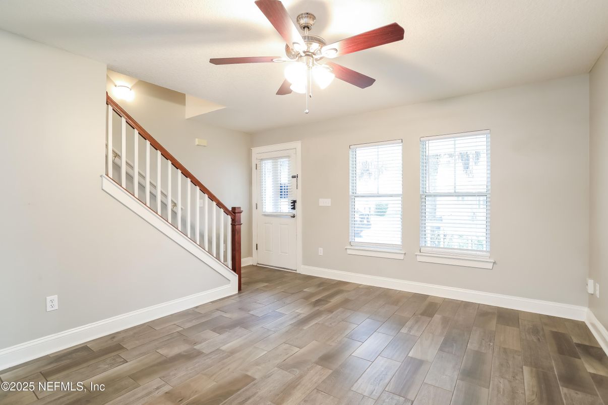 Empty room, Interior, Wood Texture Flooring