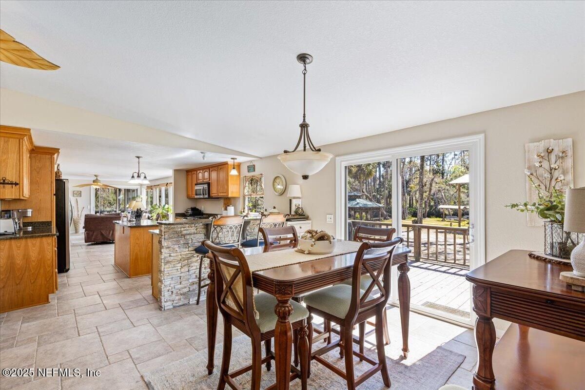 Dining room, Interior, Kitchen, Pendant Lights
