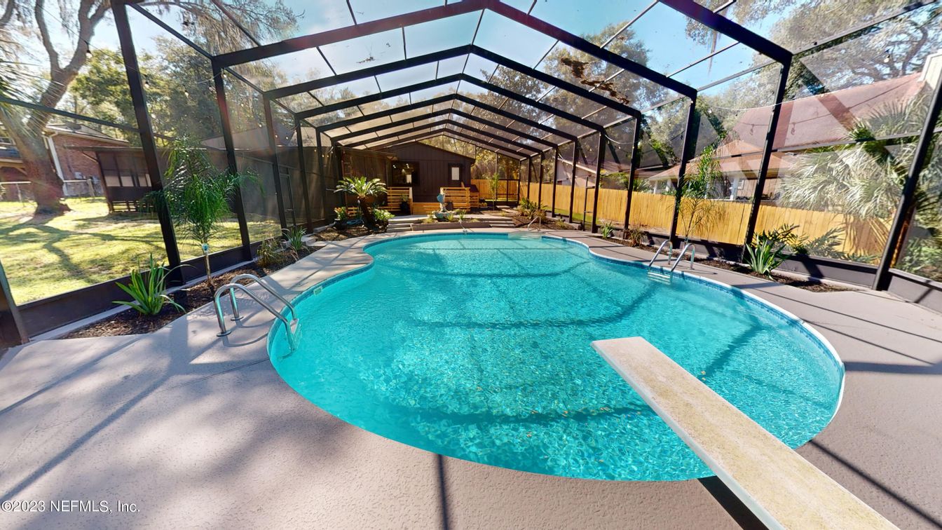 Glass Ceilings, Interior, Pool, Sun Room