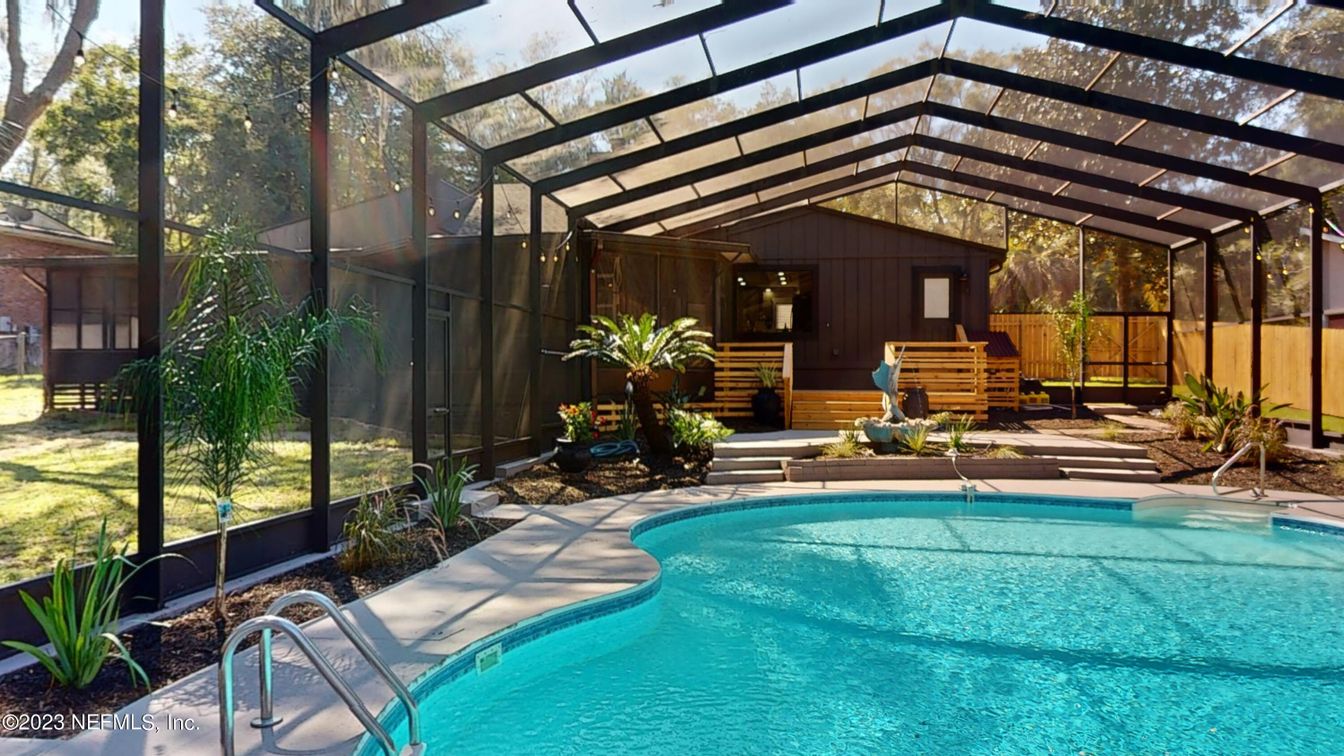 Glass Ceilings, Interior, Pool, Sun Room