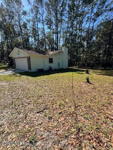 Backyard, Detached Garage, Exterior