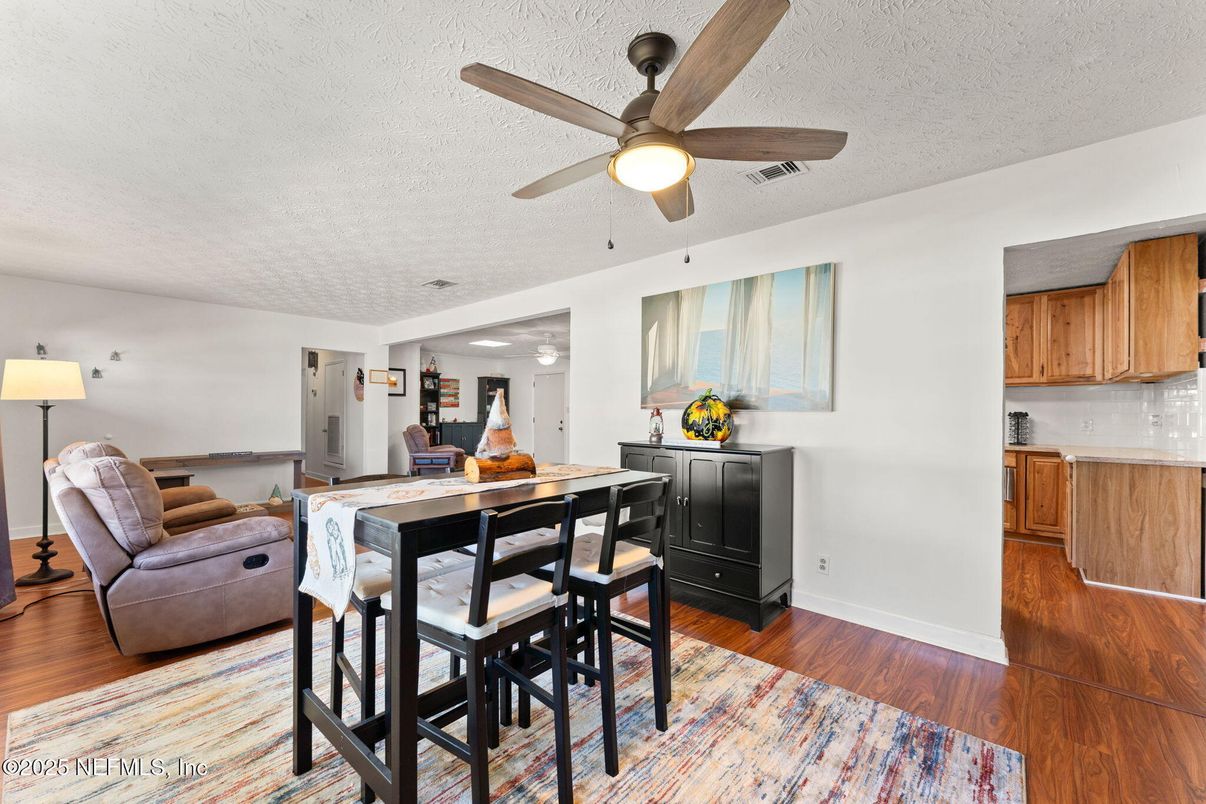Dining room, Interior, Wood Texture Flooring
