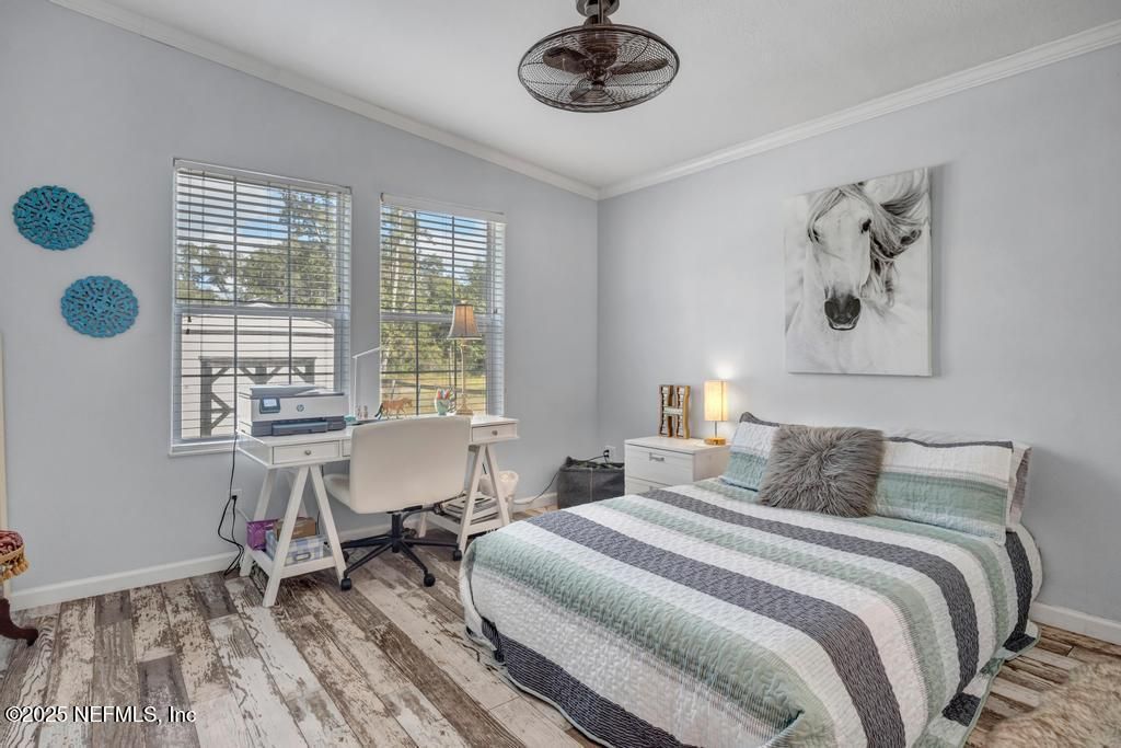 Bedroom, Home Office, Interior, Wood Texture Flooring