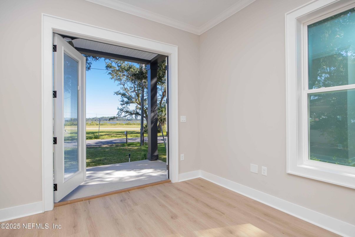 Empty room, Interior, Wood Texture Flooring