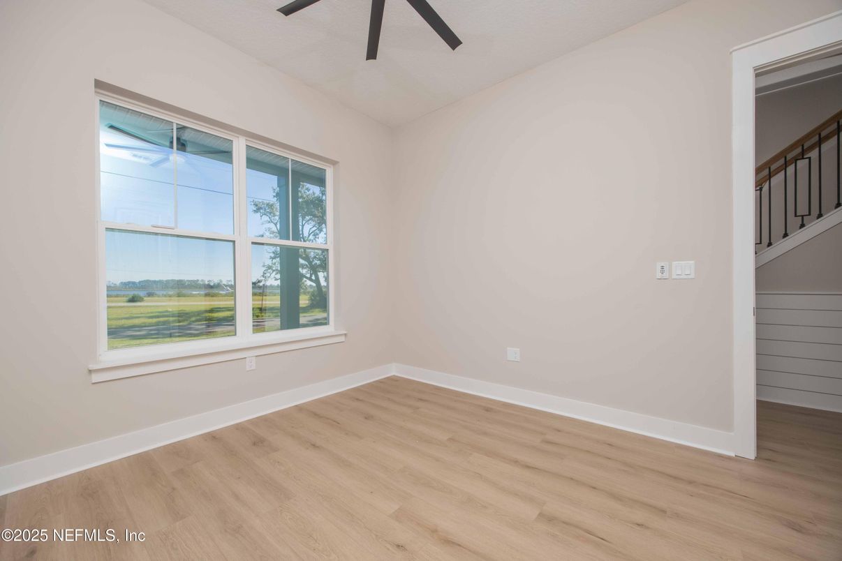 Empty room, Interior, Wood Texture Flooring