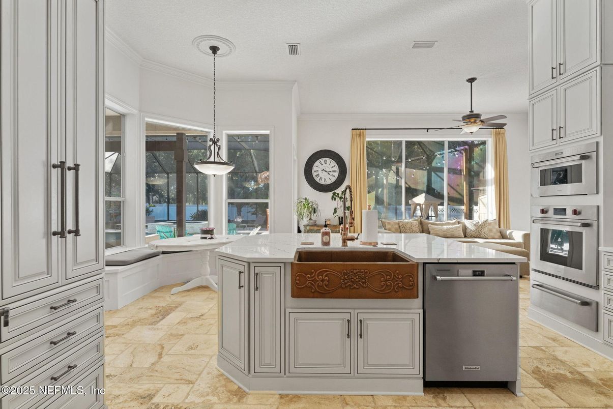 Interior, Kitchen, Pendant Lights