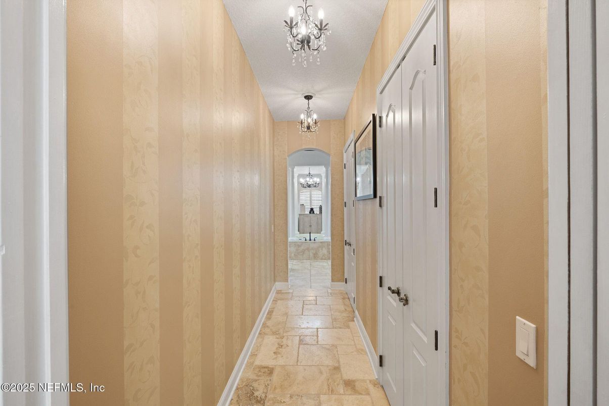 Chandelier, Interior