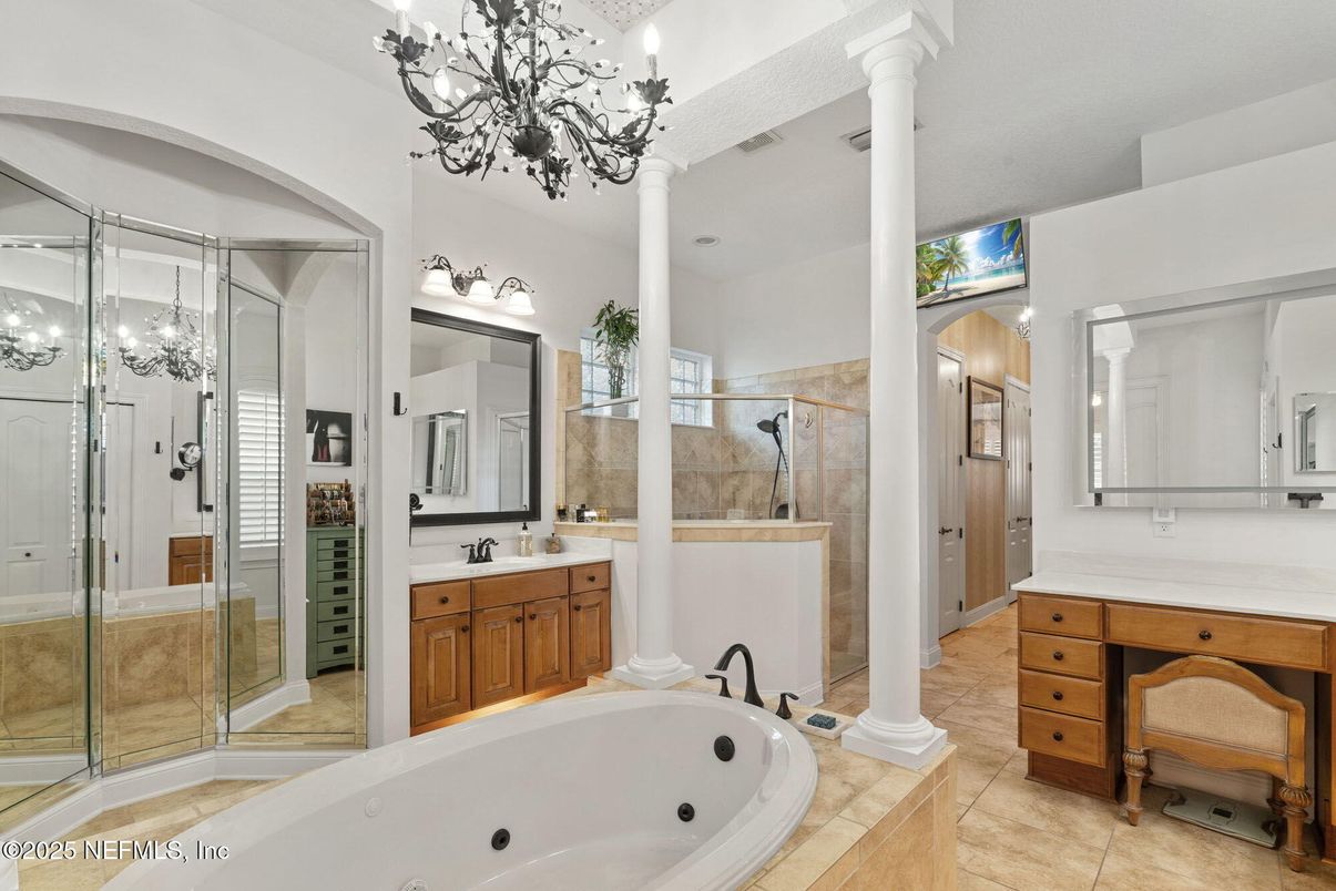 Bathroom, Glass Shower, Interior