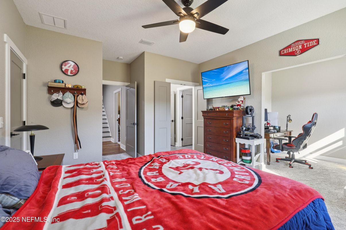 Bedroom, Home Office, Interior