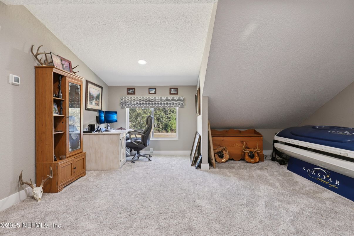 Home Office, Interior, Recessed Lighting