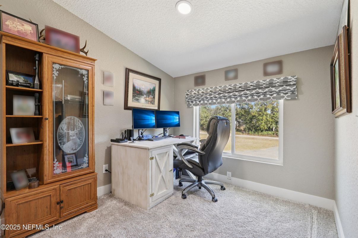 Home Office, Interior, Recessed Lighting