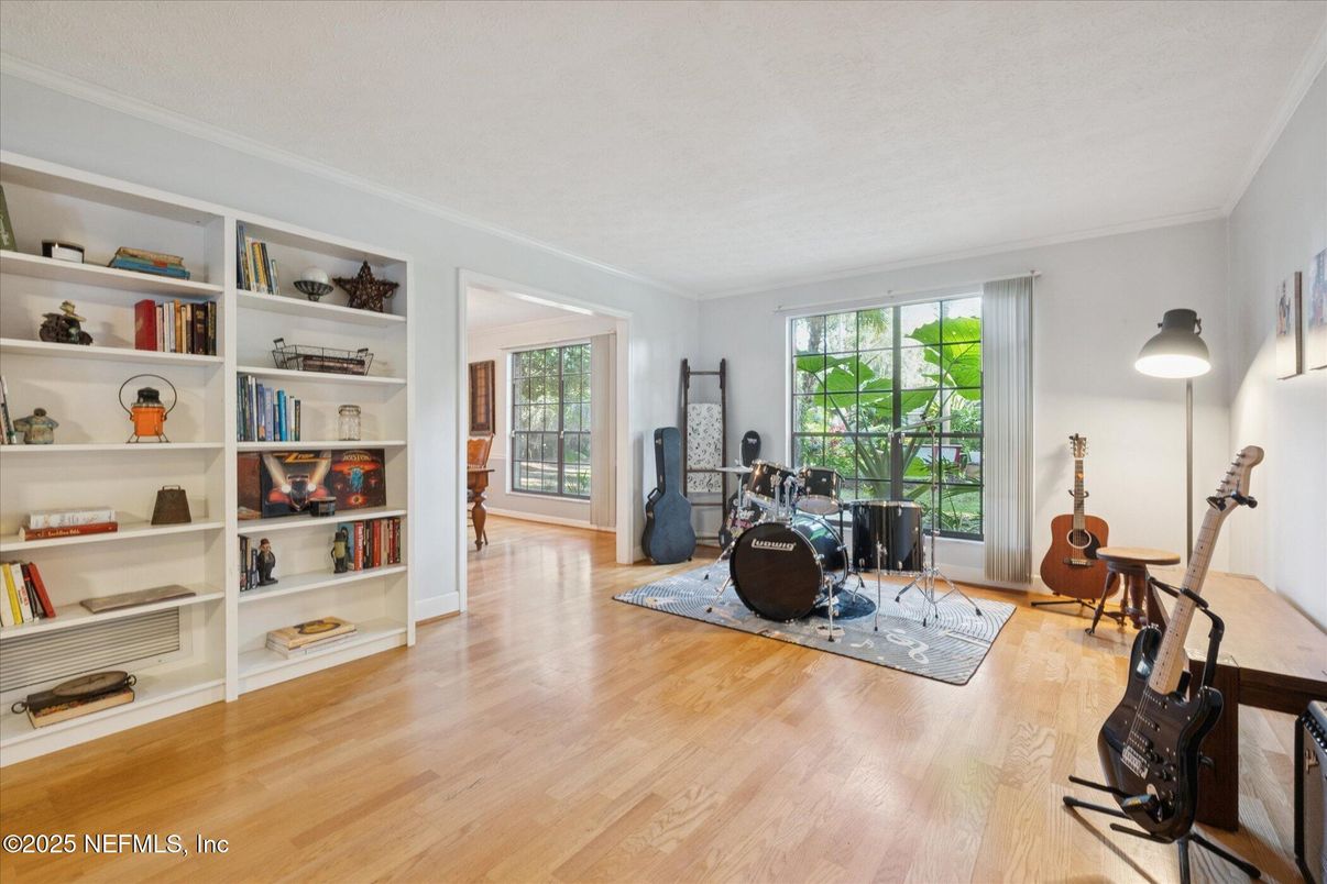 Fitness Equipment, Interior, Wood Texture Flooring