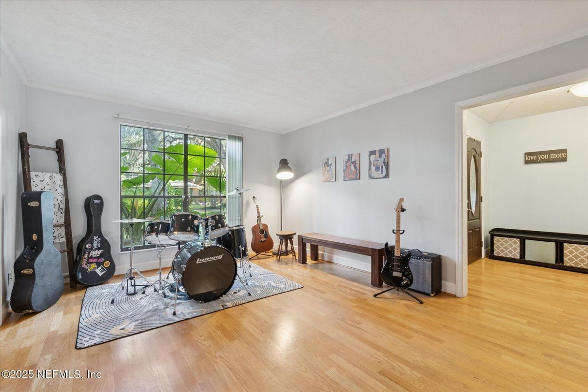 Fitness Equipment, Interior, Wood Texture Flooring