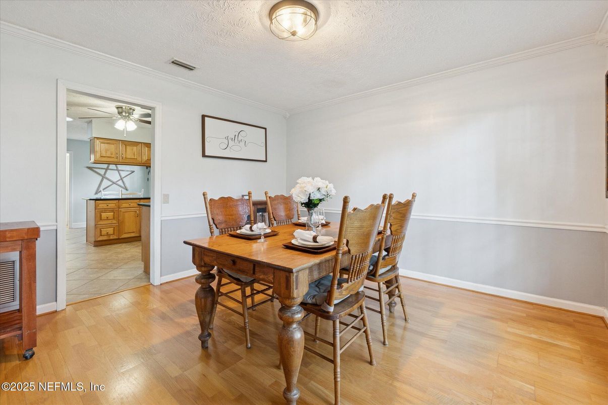 Dining room, Interior, Wood Texture Flooring