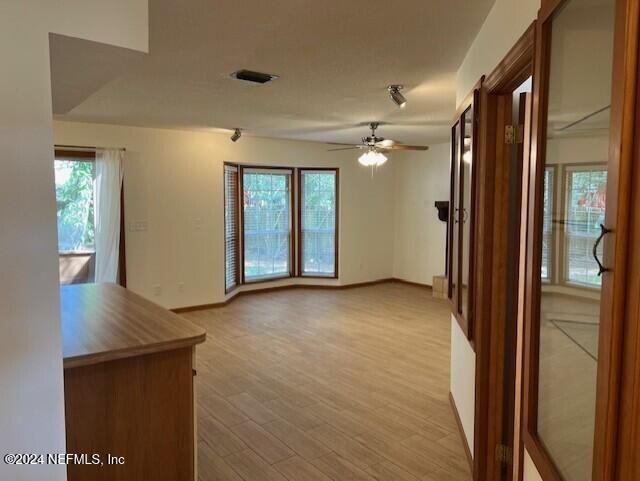 Empty room, Interior, Wood Texture Flooring
