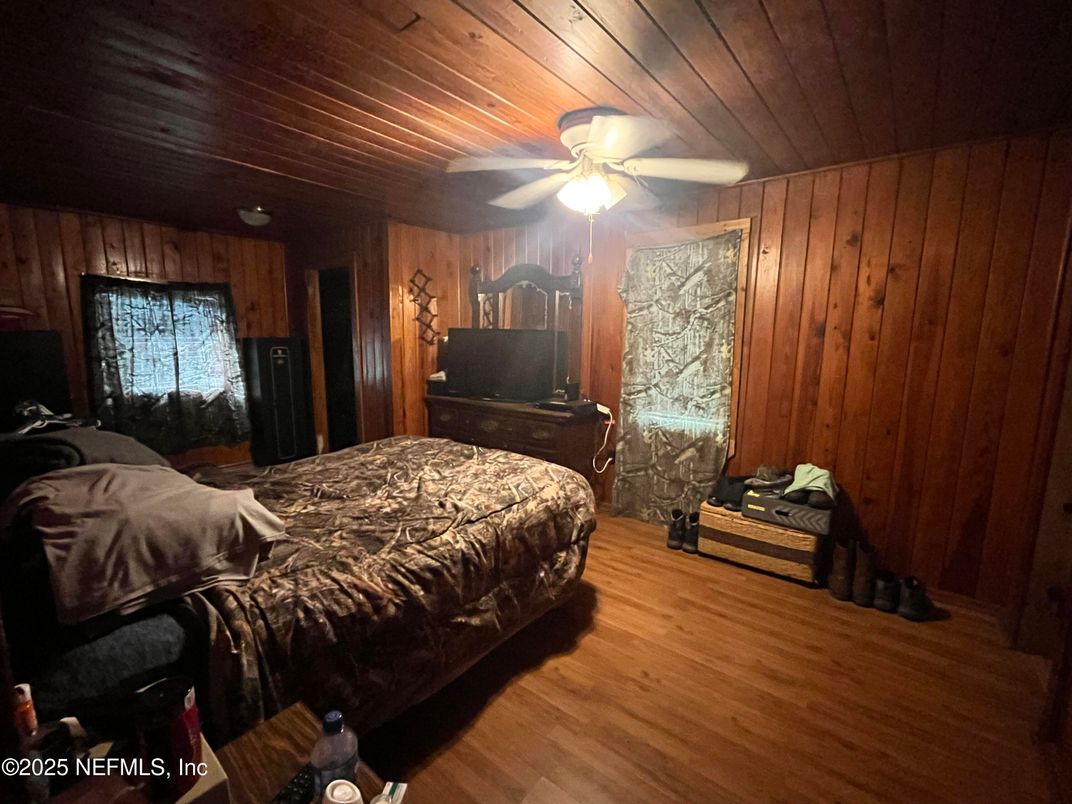 Bedroom, Interior, Wooden Ceilings, Wood Texture Flooring, Wooden Walls