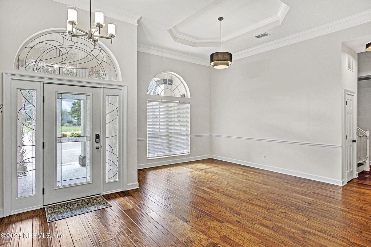 Chandelier, Interior, Pendant Lights, Wood Texture Flooring