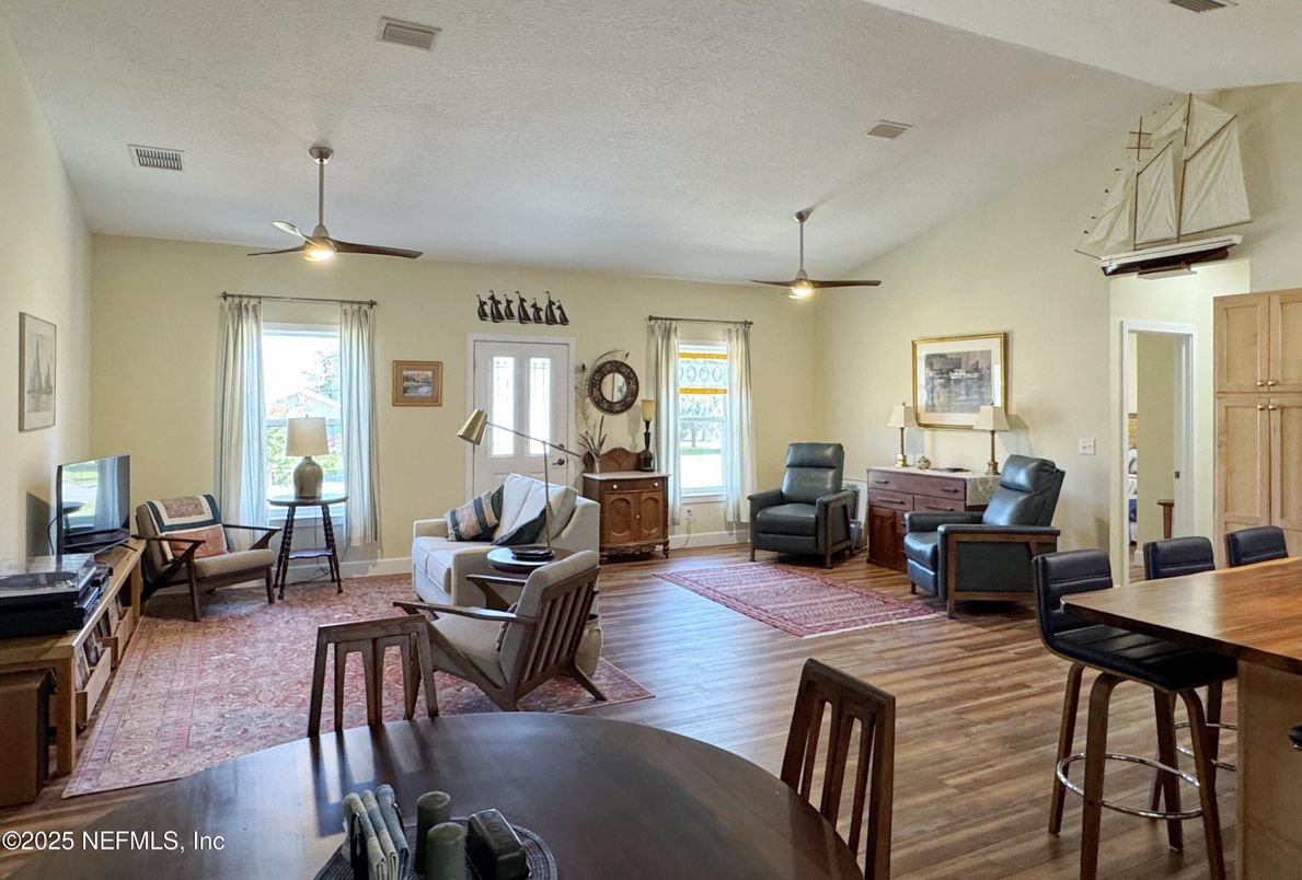 Dining room, Interior, Living room, Wood Texture Flooring