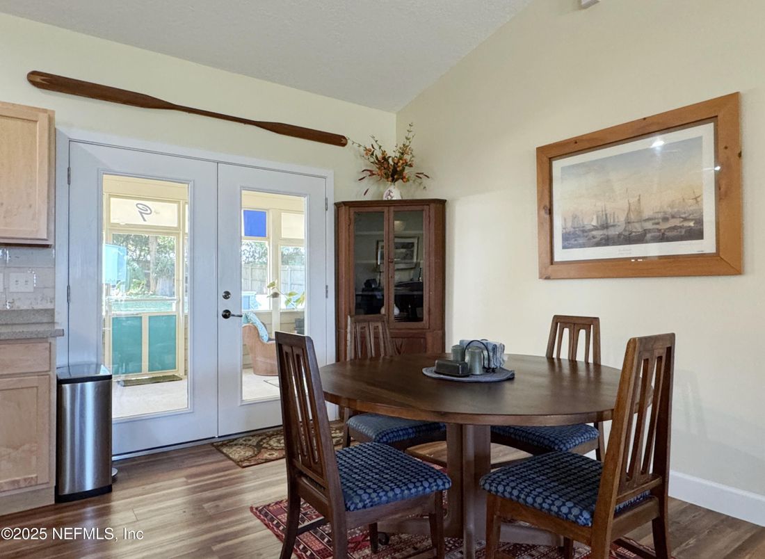Dining room, Interior, Wood Texture Flooring