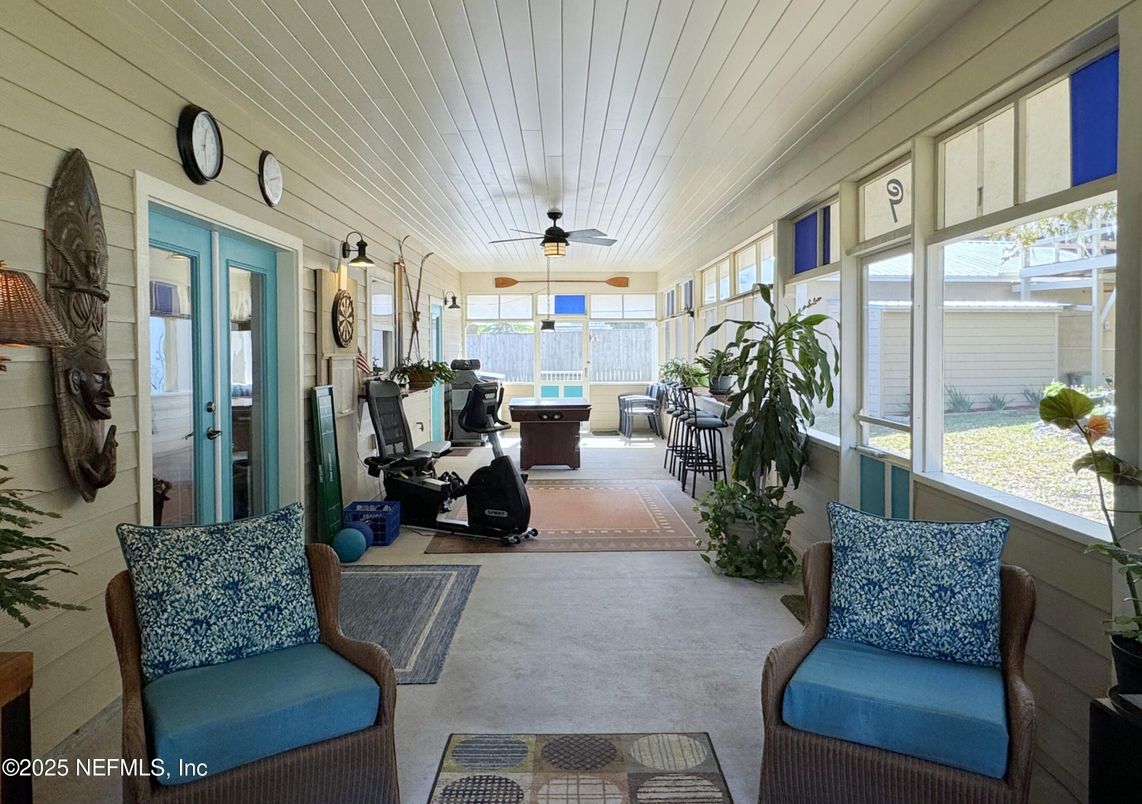 Fitness Equipment, Interior, Sun Room