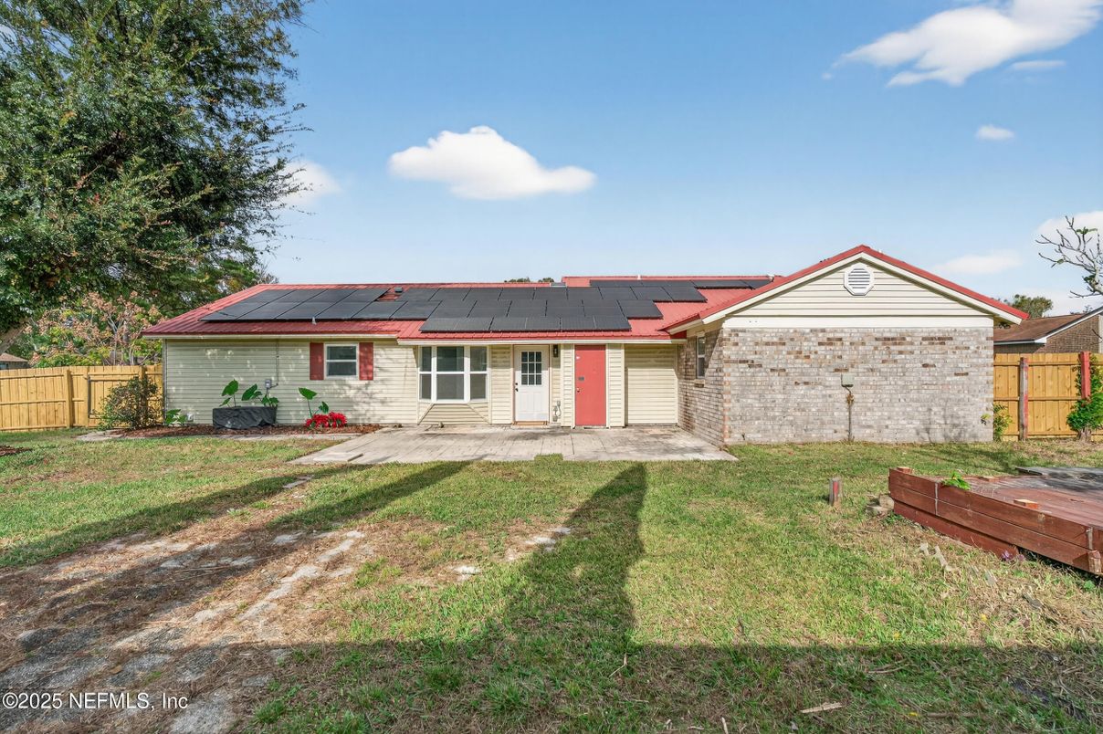 Backyard, Exterior, Solar Panels