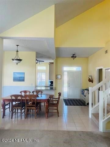 Dining room, Interior, Pendant Lights