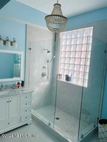 Bathroom, Glass Shower, Interior