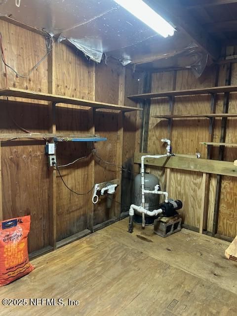 Interior, Wood Texture Flooring, Wooden Walls