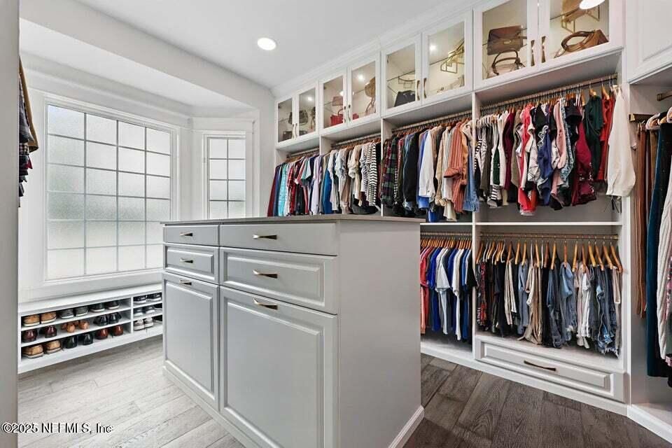 Interior, Recessed Lighting, Walk-in Closets, Wood Texture Flooring