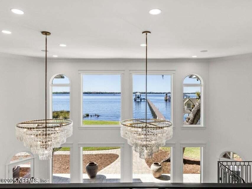 Chandelier, Interior, Recessed Lighting, Water