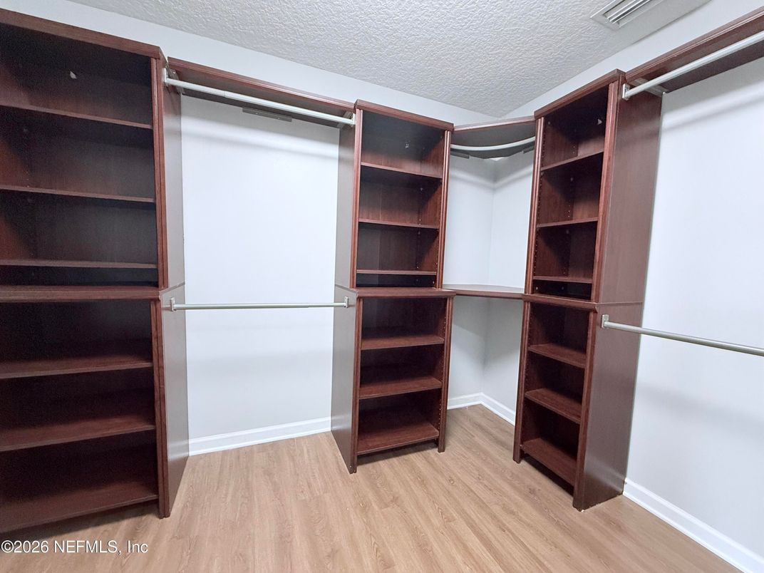 Interior, Walk-in Closets, Wood Texture Flooring