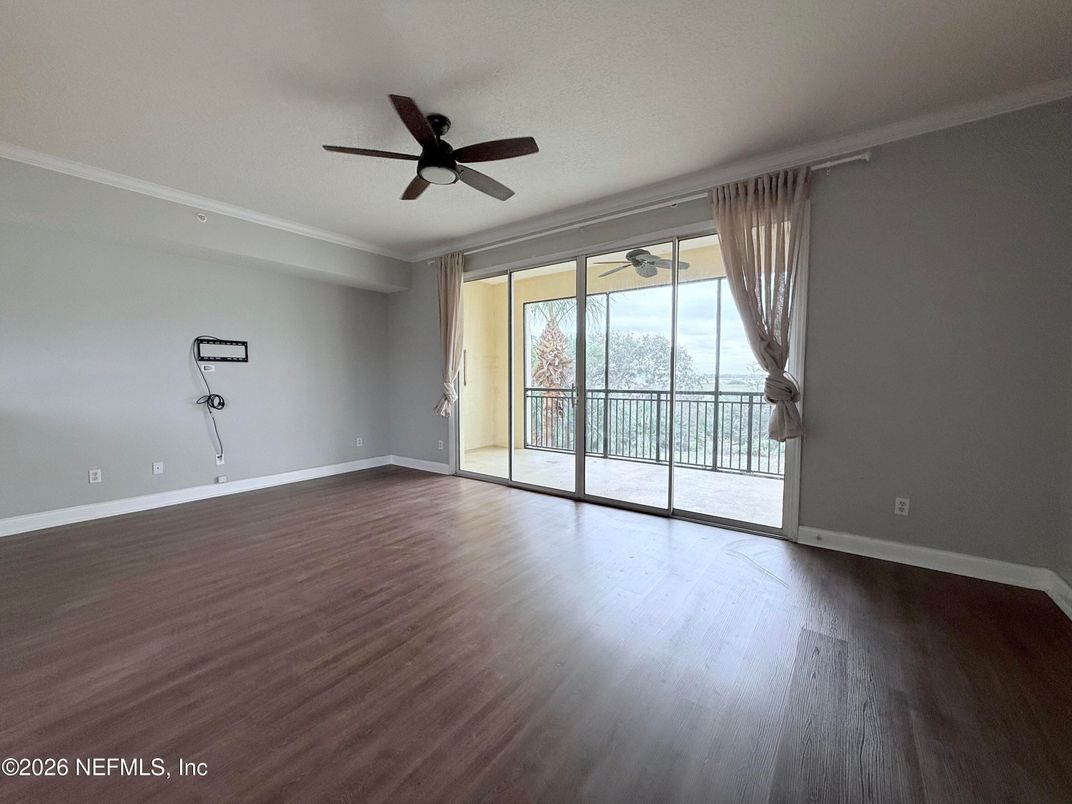 Empty room, Interior, Wood Texture Flooring