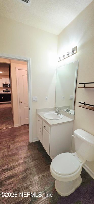Bathroom, Interior, Wood Texture Flooring