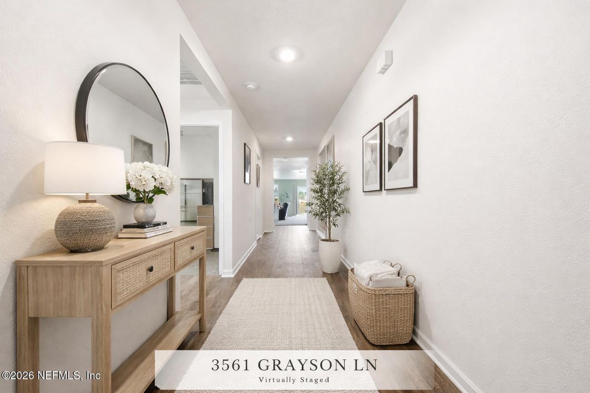 Interior, Recessed Lighting, Wood Texture Flooring