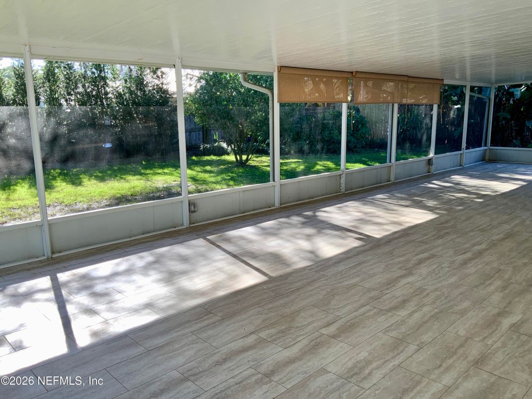 Interior, Sun Room, Wood Texture Flooring