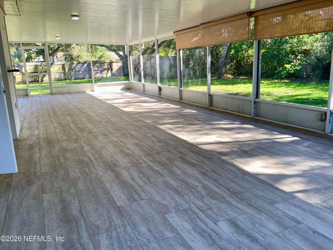 Interior, Sun Room, Wood Texture Flooring
