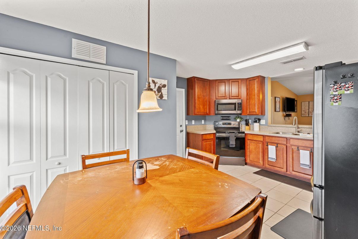 Dining room, Interior, Kitchen, Pendant Lights
